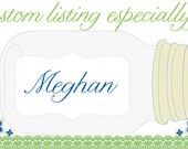 Reserved Listing for Meghan