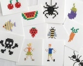DIY Cross Stitch Kit for Kids, 2 units