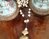Ex Voto and All Seeing Eye  Necklace 