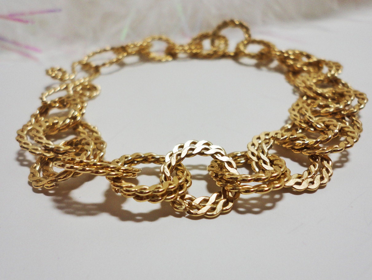 Twisted  Link Bracelet