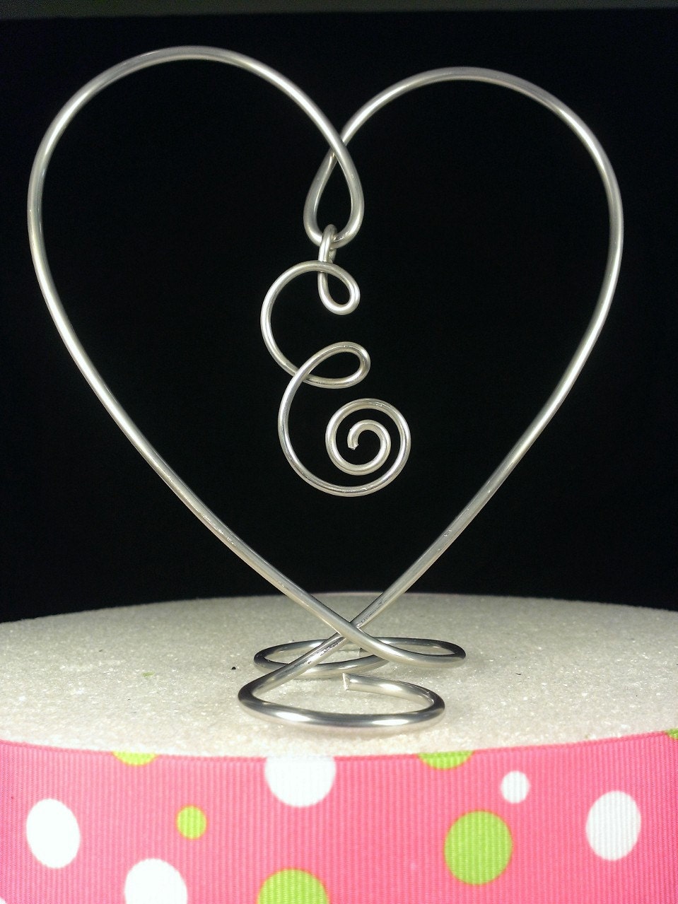 Heart Cake Topper