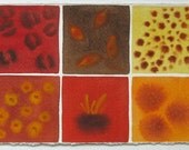 Microbes of Earth 3- original watercolor - soil biology
