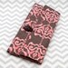 Double Pointed Knitting Needle Organizer Or Pencil Crayon Organizer - Pink and Brown Birds Fabric