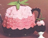 Knitting pattern PDF 3 styles tea cosy, tea cozy, egg cosy vintage retro 1950's 1940's