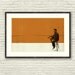 MEMPHIS CASH - Johnny Cash 30 x 20 Handprinted Silkscreen Art Print, Modern Poster, Vintage Style