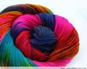 Super wash Merino Cashmere Nylon (MCN) Yarn Hand Dyed (ANE02)