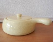 Bauer French Casserole, Yellow Speckled Casserole Dish with Handle,  Al Fresco Line