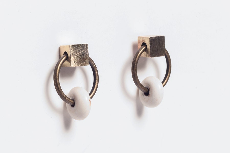 Small Door Knocker Earrings
