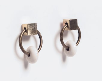 Small Door Knocker Earrings