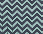 PB&J Basic Grey - Hip Fab in Picnic 30326-13 - PBJ Moda Fabrics Chevron - 1 Yard