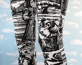 White Witch Leggings. M