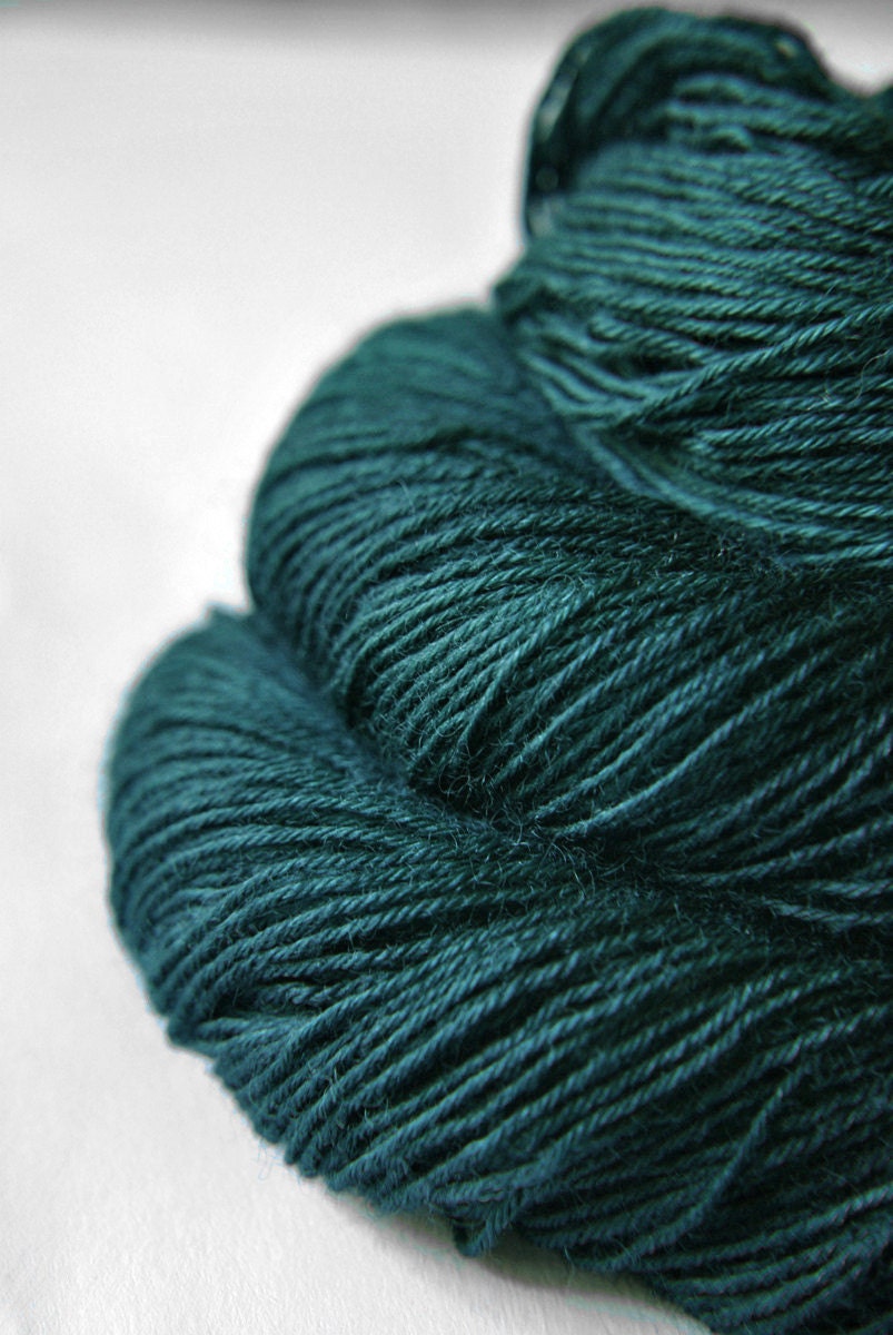 Giant clam closing forever - BFL Sock Yarn superwash