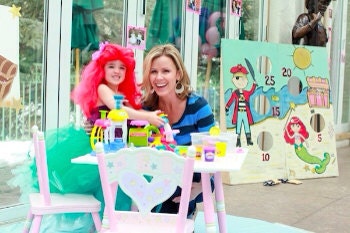 Little Mermaid Tutu by Atutudes - As seen in OK Magazine and designed for Hollywood Hot Moms For Trista Sutter's daughter Blakesley