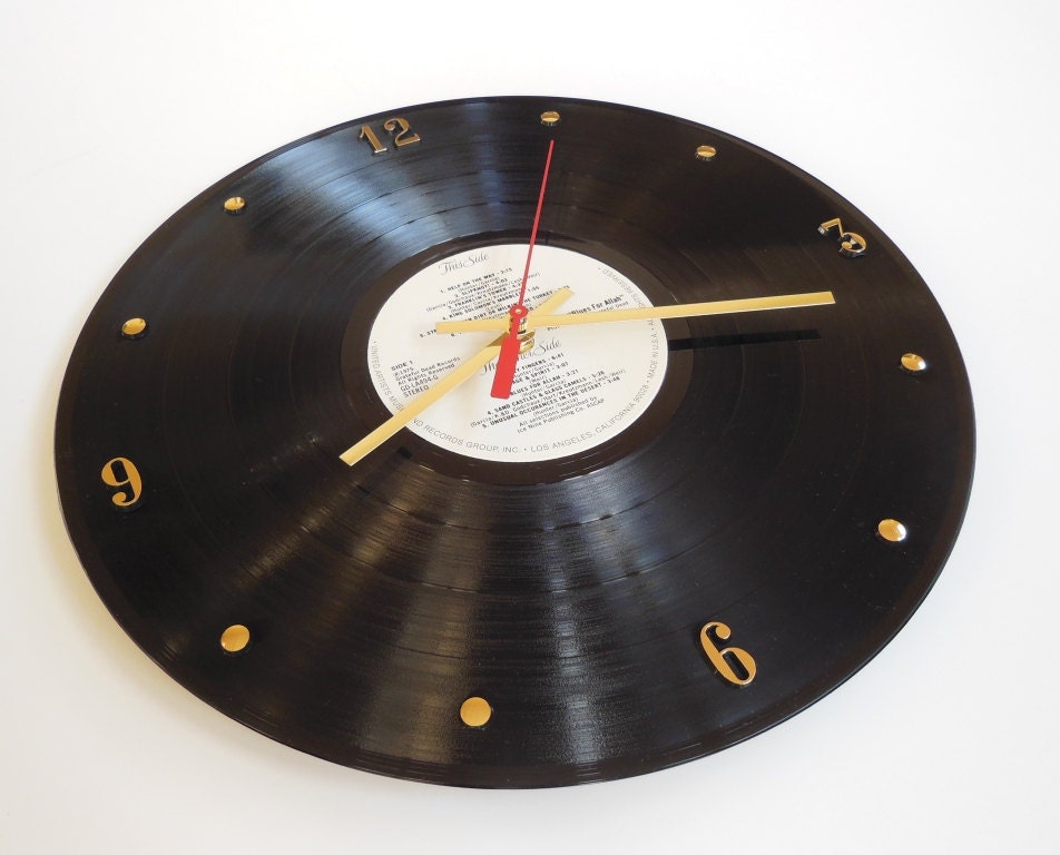 GRATEFUL DEAD Vinyl Record Wall Clock (Blues For Allah)