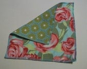 Pink Roses Handkerchief