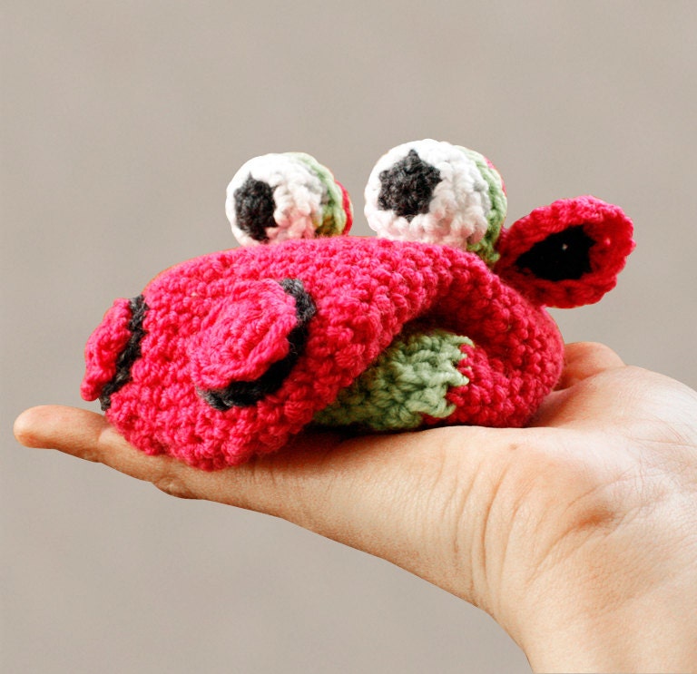 Wool puppet - Hippo XS