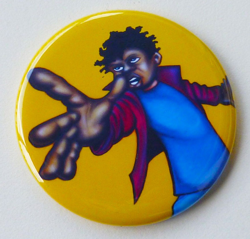 Chasing Trains 2.25" Magnet from original illustration