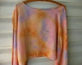 Vintage flowy light weight Poncho styled Top