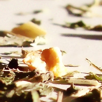 ORGANIC lemon balm loose leaf herbal tea - - Memory