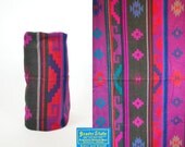 rare VIVIDLY colored southwestern PENDLETON beaver street INDIAN trade blanket coverlet, 82" x 65"
