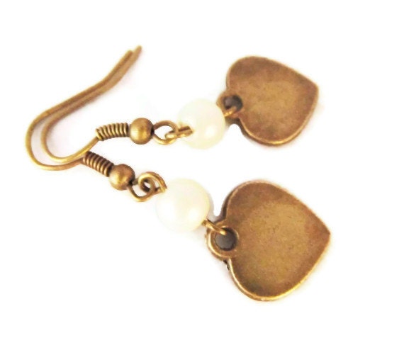 Feminine Heart Earrings FREE SHIPPING