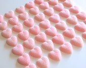100 Flavored Sugar Hearts- Bulk Quantity for Tea Parties, Champagne Toasts, Wedding Favors, DIY Wedding, Shower