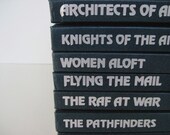 Time Life Flight Books Father's Day WWII Instant Library Blue Book Set Aviation Pilots Flying