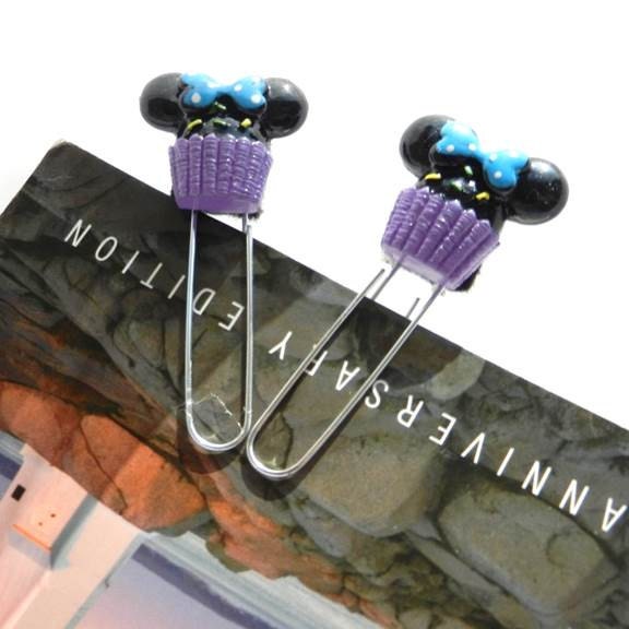Purple Minnie Mouse Bookmark GIFT CARD HOLDER