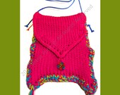 Funky Handmade Bags, Crossbody Bag, Funky Bag, Artistic Bag, Colorful Bag, Long Bag, Summer Bag