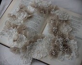 AMELIE Wearable Art Bridal Lace Collar Statement Necklace Wedding