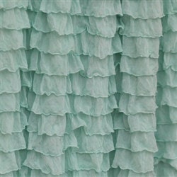 Mint Ruffle Blanket/Photo Prop/Nursery