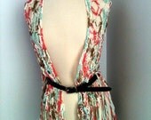 henna scarf in molasses