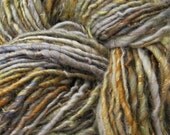 Handspun art yarn IRISH MEADOW 134 yards free U.S. shipping