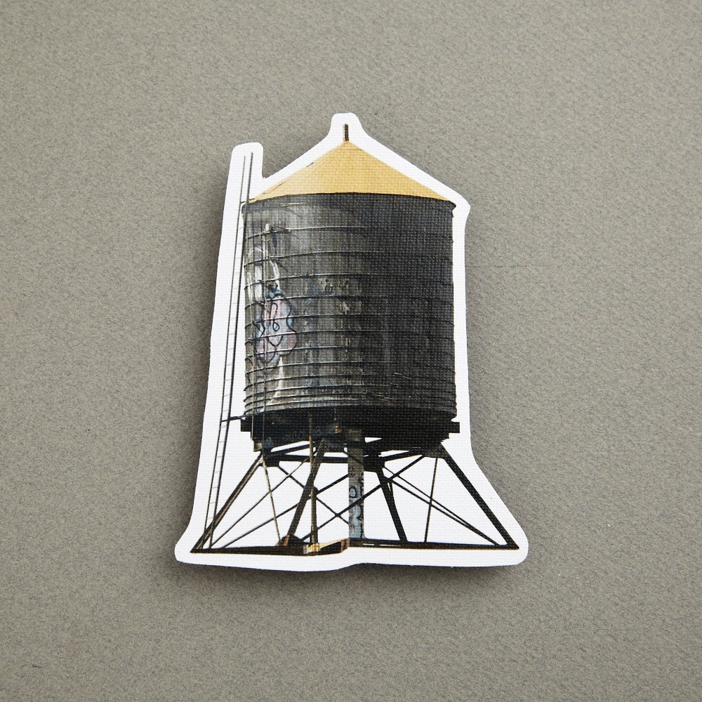 NY Water Tower Photo Magnet