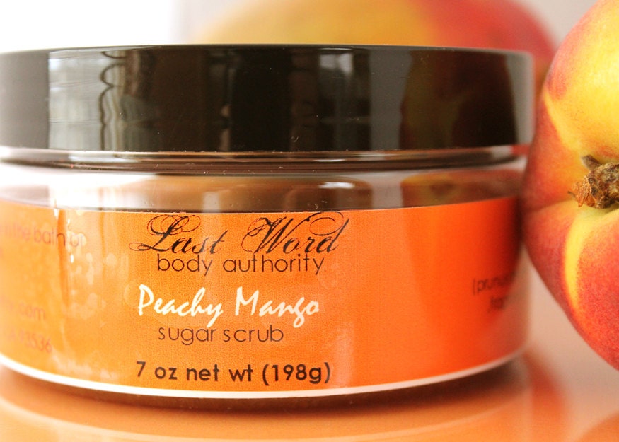 Peach Mango Scrub