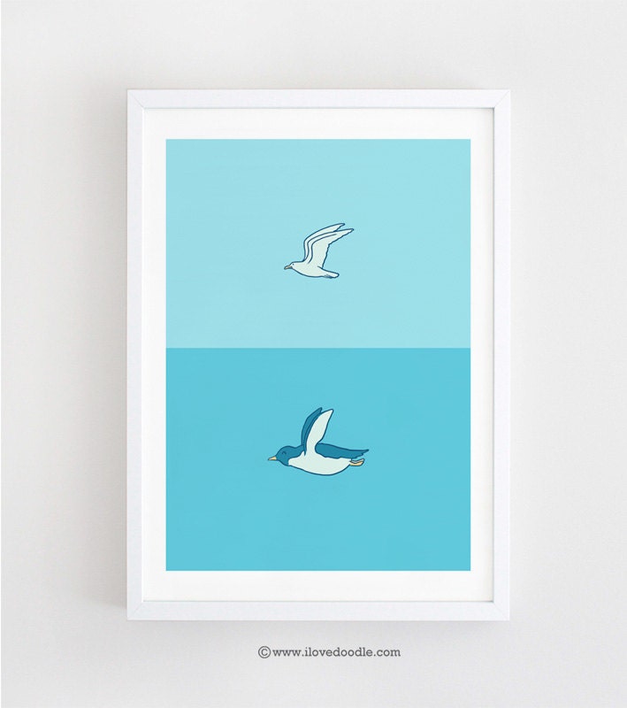 Fly in your own sky - Art print