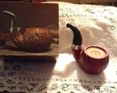 Vintage Avon Fresh Aroma Smokers Candle Pipe Shaped in Original Box