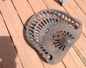 Rare Primitive Antique Buckeye Cast Iron Tractor Seat Old Farm Long Vally NJ Estate Find