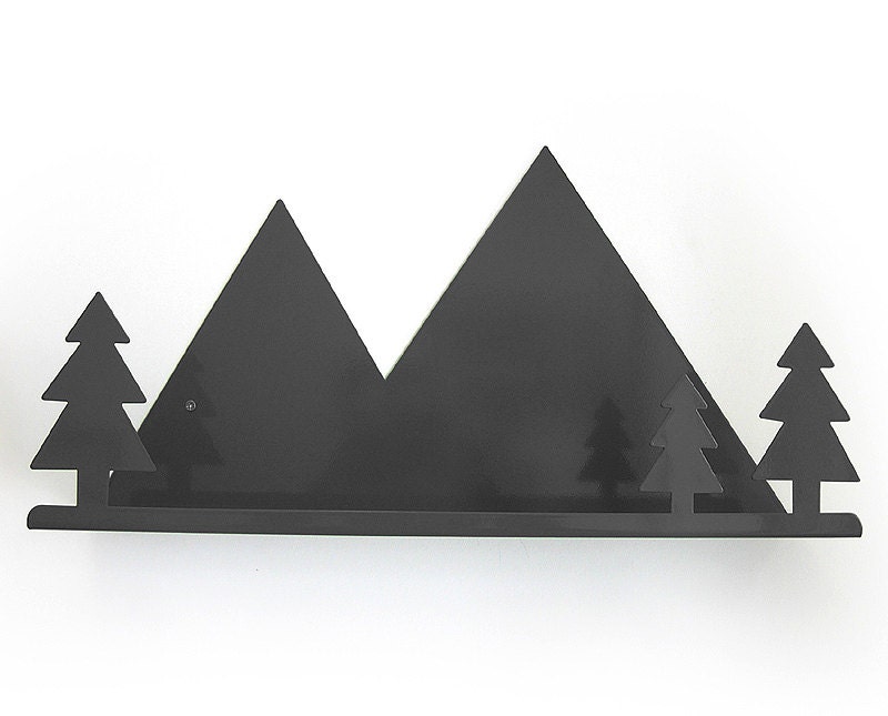 Alaska Shelf - Lacquered Steel