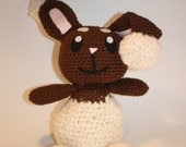 Buneary Handmade Crochet Plush Doll Amigurumi Toy - Pokemon Inspired - Ready to Ship