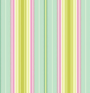 SHOP CLOSING SALE - Heather Bailey, Fresh Cut 2011, Lounge Stripe - 1 Yard