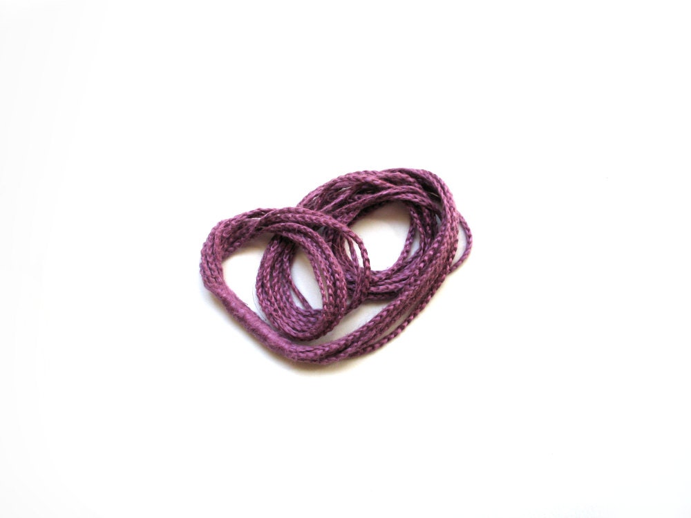 Lilac Linen Headband Necklace Handmade Pastel Trendy Spring freeshippingfrance team trade on