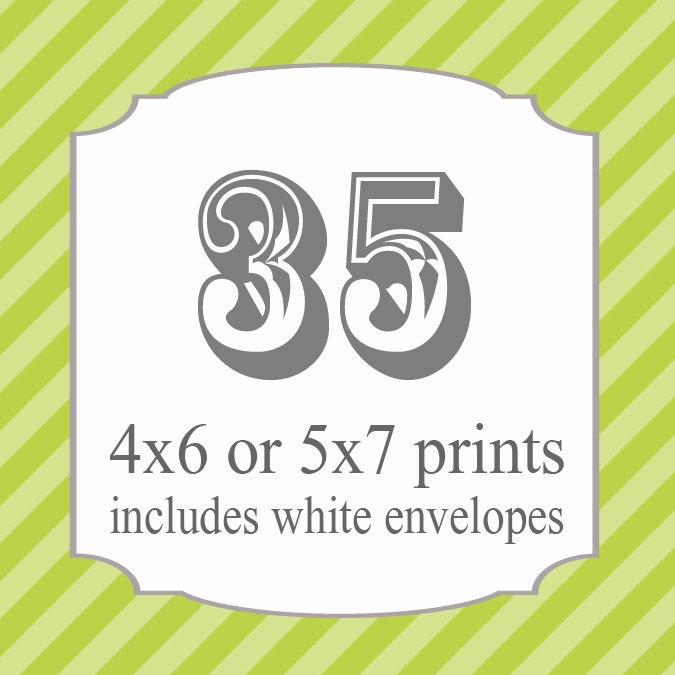 35 Printed Invitations (includes white envelopes) Il_570xn