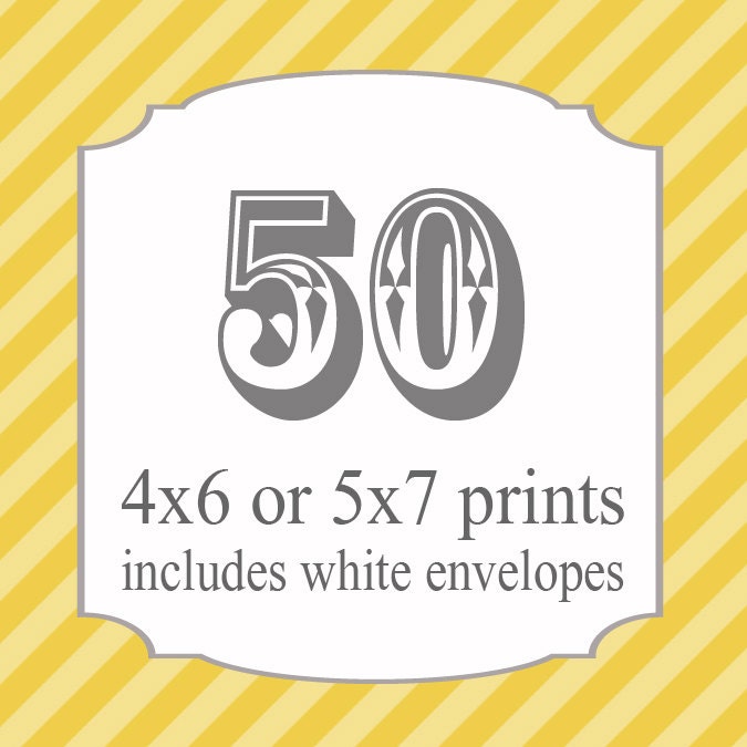 50 Printed Invitations (includes white envelopes ) Il_570xn