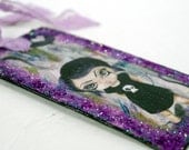Bookmark Hand Painted Handmade Don't Pop My Heart Original Art