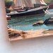 Paint by Number Sailboat Art Block - 8" x 10", nautical, sailing, seascape, marine