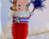 July Fourth Ornament Feather Tree Decoration 2