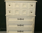 Tall Chest in Veranda Ivory