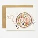 Embroidered Mother's Day Card 1pc