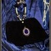 Wedding Bridal Bridesmaid  Clutch Purse Brooch Beads Felted by EllenLee